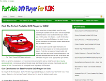 Tablet Screenshot of portabledvdplayerforkids.com